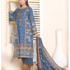 SPLENDA – 3 PC UNSTITCHED (COBALT BLUE) - Image 2