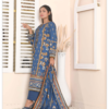 SPLENDA – 3 PC UNSTITCHED (COBALT BLUE) - Image 4