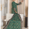 SPLENDA – 3 PC UNSTITCHED (GREEN) - Image 2