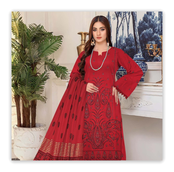 ZARISH (LUXURY)– 3 PC UNSTITCHED