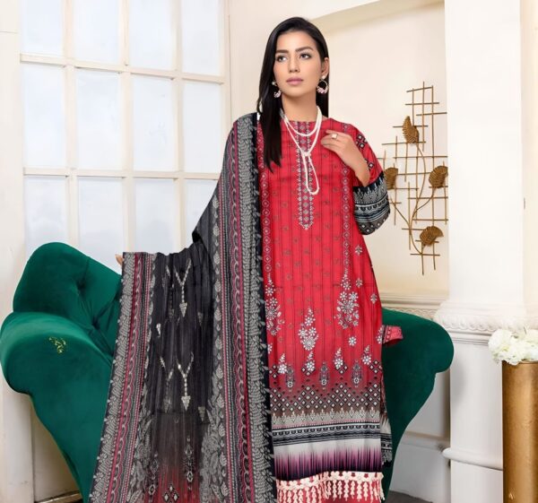 KHUSHBU – 3 PC UNSTITCHED