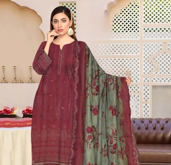 NAZ-E-SINGAR – 3 PC UNSTITCHED