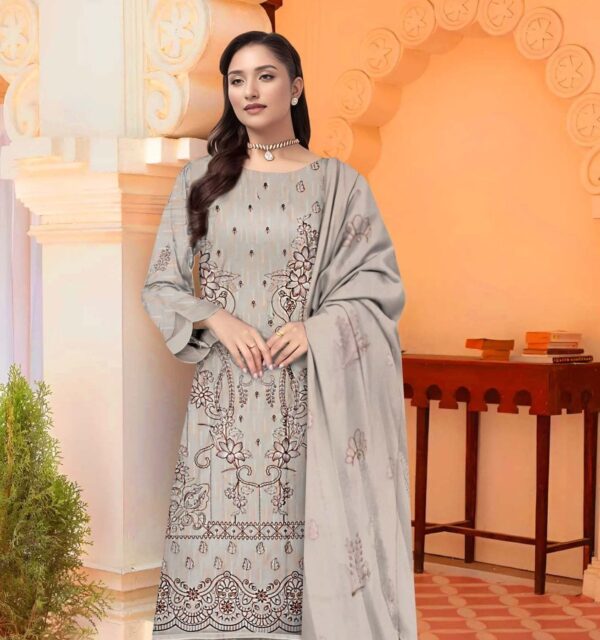 KAINAT (LUXURY)– 3 PC UNSTITCHED